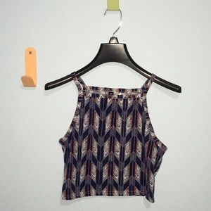 Native Print Crop - H&M